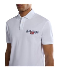 NAPAPIJRI E-AYLMER Polo a maniche corte Bright white - Polo Uomo - 6