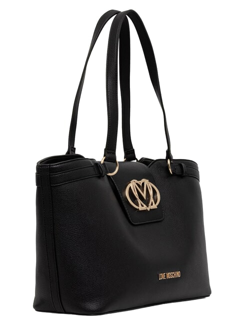 OVAL FRIEZE Shopper con pochette Nero - Borse Donna