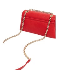 LOVE MOSCHINO GILDED Borsa a spalla, con catena ROSSO - Borse Donna - 3