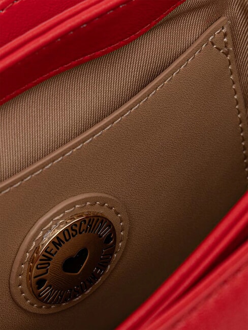 GILDED Borsa a spalla, con catena ROSSO - Borse Donna