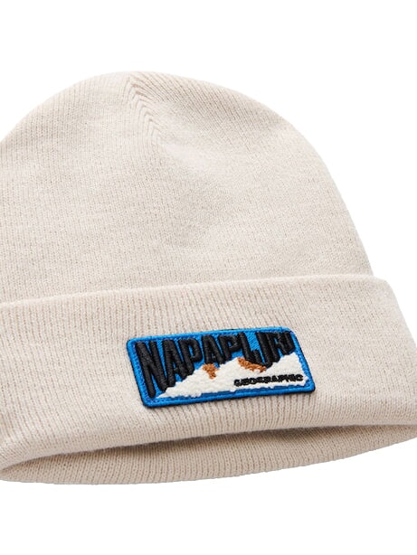 F-MONTEPIANA Cappello con risvolto beige dimity - Cappelli