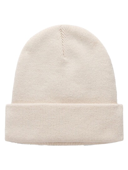 F-MONTEPIANA Cappello con risvolto beige dimity - Cappelli
