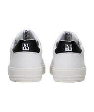 NAPAPIJRI S5BARK12 Sneakers in pelle white/black - Scarpe Uomo - 3