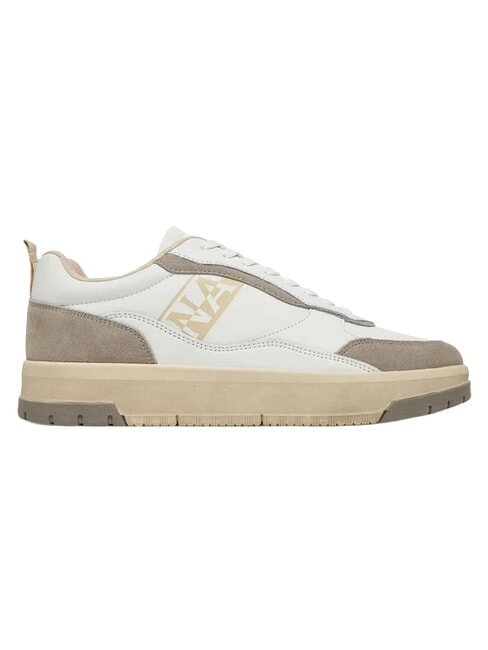 S5DUST01 Sneakers in pelle white/beige - Scarpe Uomo