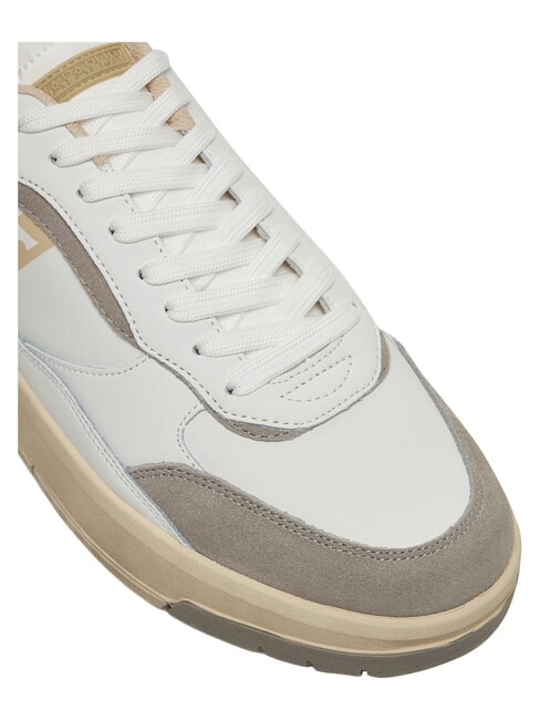 S5DUST01 Sneakers in pelle white/beige - Scarpe Uomo