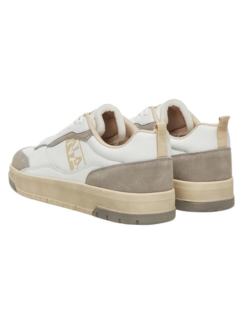 S5DUST01 Sneakers in pelle white/beige - Scarpe Uomo