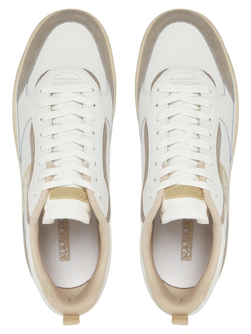 S5DUST01 Sneakers in pelle white/beige - Scarpe Uomo