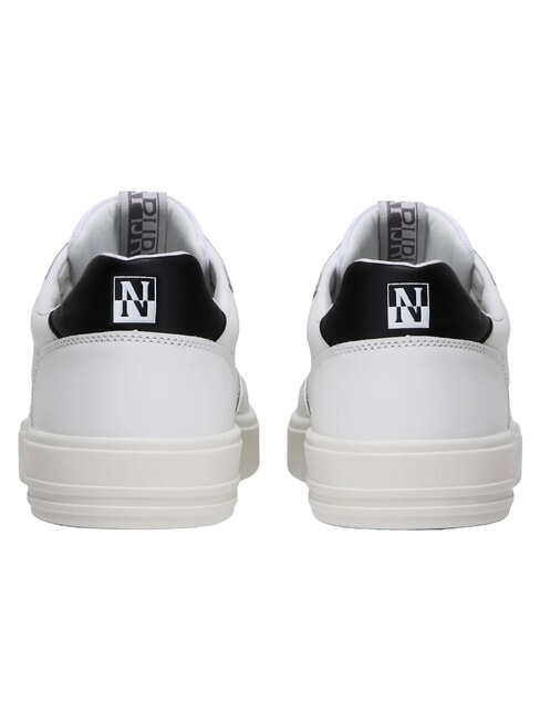 S5BARK12 Sneakers in pelle white/black - Scarpe Uomo