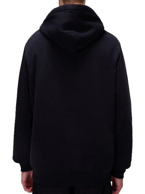 B-BOX LOGO H Felpa con cappuccio black 041 - Felpe Uomo