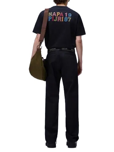 S-ELIOR SS T-shirt a manica corta black beauty - T-shirt Uomo
