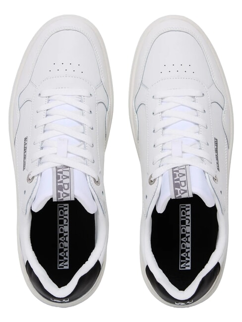 S5BARK12 Sneakers in pelle white/black - Scarpe Uomo