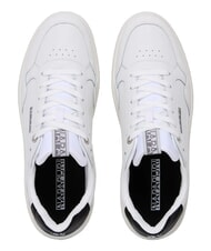 NAPAPIJRI S5BARK12 Sneakers in pelle white/black - Scarpe Uomo - 4