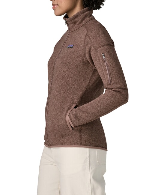 BETTER Pile full zip moonrise taupe - Giacche Donna