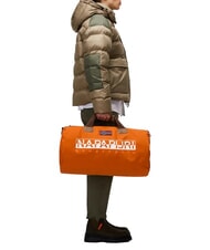 NAPAPIJRI BERING Borsone con tracolla orange pumpkin - Borsoni - 2