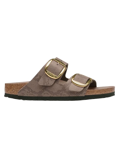 MADRID BIG BUCKLE Sandali anatomici pythongray - Scarpe Donna