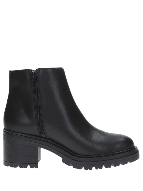 GEO Stivaletto tronchetto, misto pelle Nero - Scarpe Donna