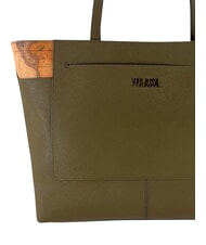 ALVIERO MARTINI PRIMA CLASSE WEST CITY Shopping Bag verde oliva - Borse Donna - 3