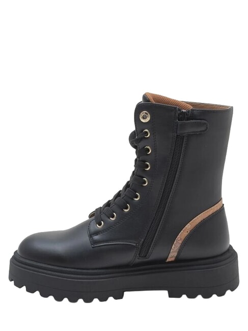 GEO Stivaletto tronchetto ner/gebei - Scarpe Donna