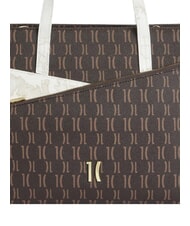 ALVIERO MARTINI PRIMA CLASSE HIGH MONOGRAM GEO Shopping bag a mano, con tracolla cioccolato - Borse Donna - 5