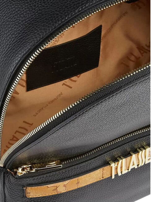 CHIC SOUL Zaino con tasca frontale, in pelle Nero - Borse Donna