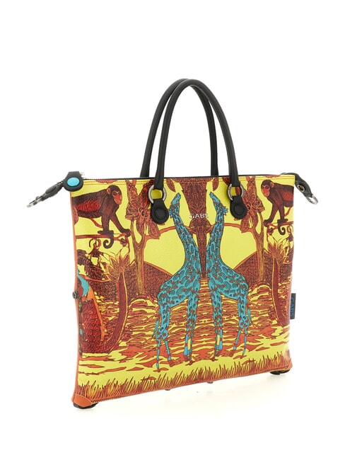 G3 PLUS Borsa trasformabile, in pelle toni sud africa - Borse Donna