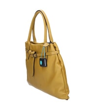 GABS ELIF Pochette media in pelle, con tracolla miele - Borse Donna - 3