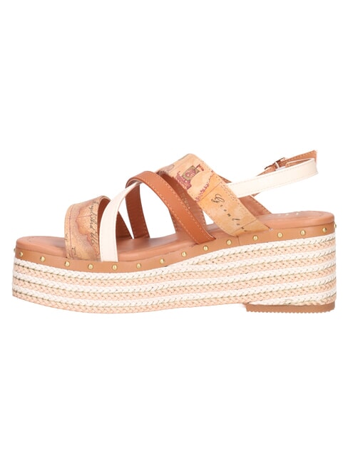 GEO Sandali con zeppa 6,5 NATURALE - Scarpe Donna