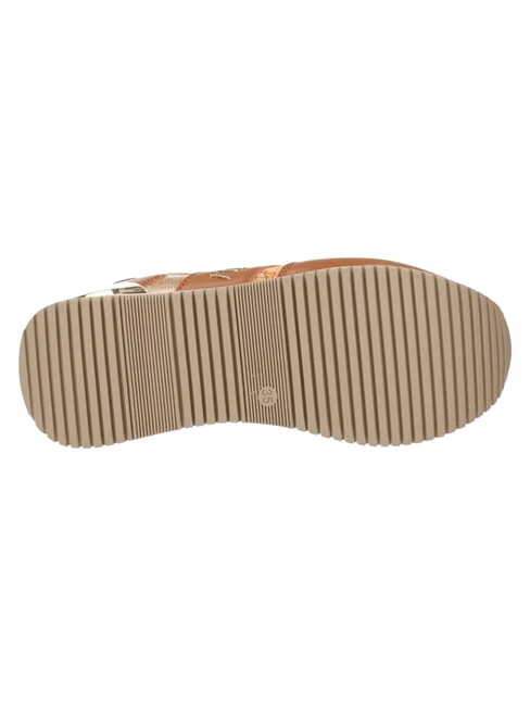 GEO JR Sneakers platform logo laterale Cuoio/Geo Beige - Scarpe Donna