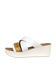 ALVIERO MARTINI PRIMA CLASSE GEO Ciabatte con zeppa bianco - Scarpe Donna - 2