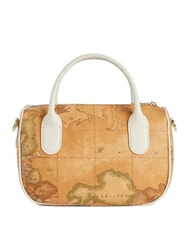 ALVIERO MARTINI PRIMA CLASSE HETRITAGE GEO Borsa bauletto a mano, con tracolla avorio - Borse Donna - 3