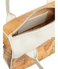 ALVIERO MARTINI PRIMA CLASSE HETRITAGE GEO Borsa bauletto a mano, con tracolla avorio - Borse Donna - 4