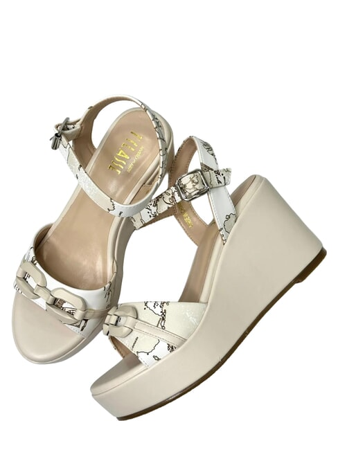 GEO Sandali con zeppa 8,10 avorio - Scarpe Donna