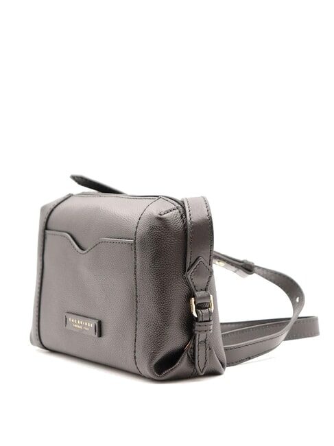 GEMMA Mini Bag a tracolla, in pelle Nero Oro - Borse Donna