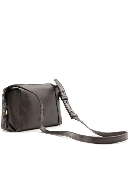 GEMMA Mini Bag a tracolla, in pelle Nero Oro - Borse Donna