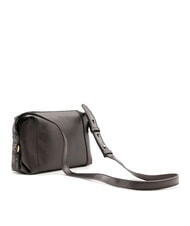 THE BRIDGE GEMMA Mini Bag a tracolla, in pelle Nero Oro - Borse Donna - 3