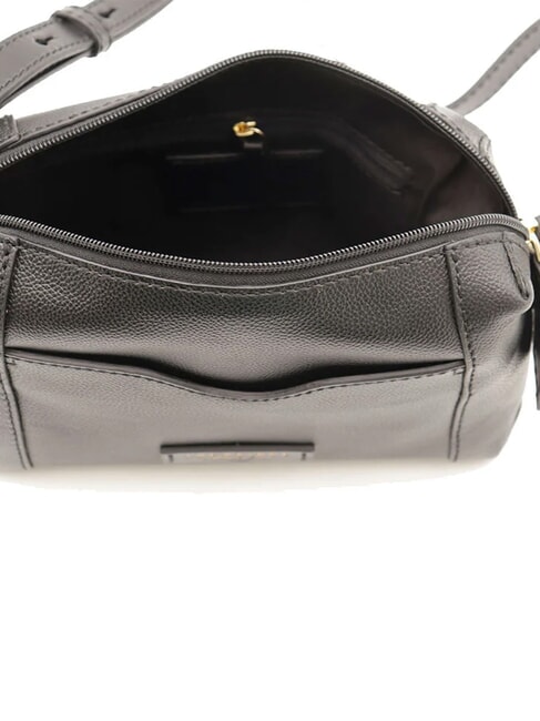 GEMMA Mini Bag a tracolla, in pelle Nero Oro - Borse Donna