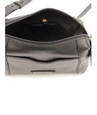 THE BRIDGE GEMMA Mini Bag a tracolla, in pelle Nero Oro - Borse Donna - 4
