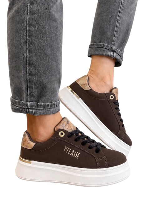 GEO Sneakers logate t.moro/geo beige - Scarpe Donna