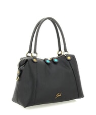 GABS THAMARA PLUS Borsa media a spalla, in pelle nero/lava - Borse Donna - 4