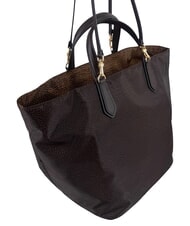 BORBONESE B-ESCAPE Borsa shopping a mano, con tracolla cioccolato/castagno - Borse Donna - 2