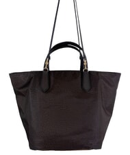 BORBONESE B-ESCAPE Borsa shopping a mano, con tracolla cioccolato/castagno - Borse Donna - 3