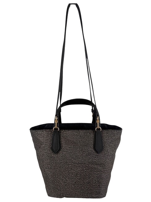 B-ESCAPE Borsa shopping a mano, con tracolla catrame/nero - Borse Donna
