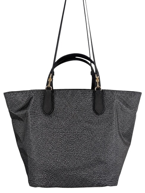 B-ESCAPE Borsa shopping a mano, con tracolla catrame/nero - Borse Donna