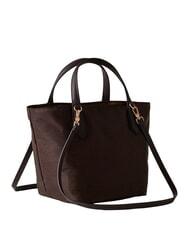 BORBONESE B-ESCAPE Borsa shopping a mano, con tracolla cioccolato/castagno - Borse Donna - 2