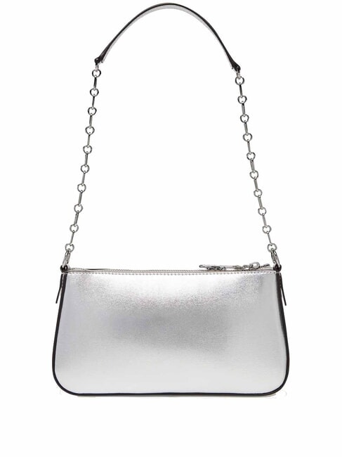 EMPIRE Borsa a spalla, in pelle silver - Borse Donna