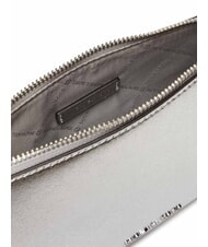 MICHAEL KORS EMPIRE Borsa a spalla, in pelle silver - Borse Donna - 4