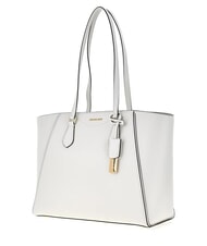 MICHAEL KORS TARYN Borsa shopping a spalla in pelle white - Borse Donna - 3