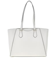 MICHAEL KORS TARYN Borsa shopping a spalla in pelle white - Borse Donna - 4