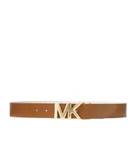 MICHAEL KORS MK Cintura reversibile in pelle vanilla_luggage - Cinture - 2