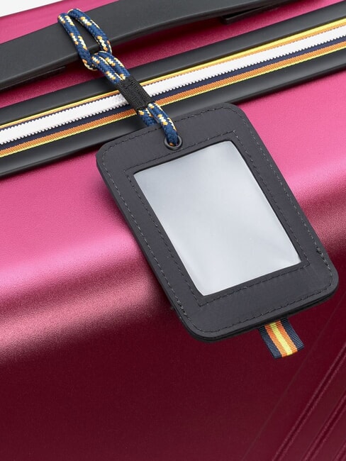EUDOXIEUR LOGO Trolley medio, con monogramma K-Way red dk - Trolley Rigidi